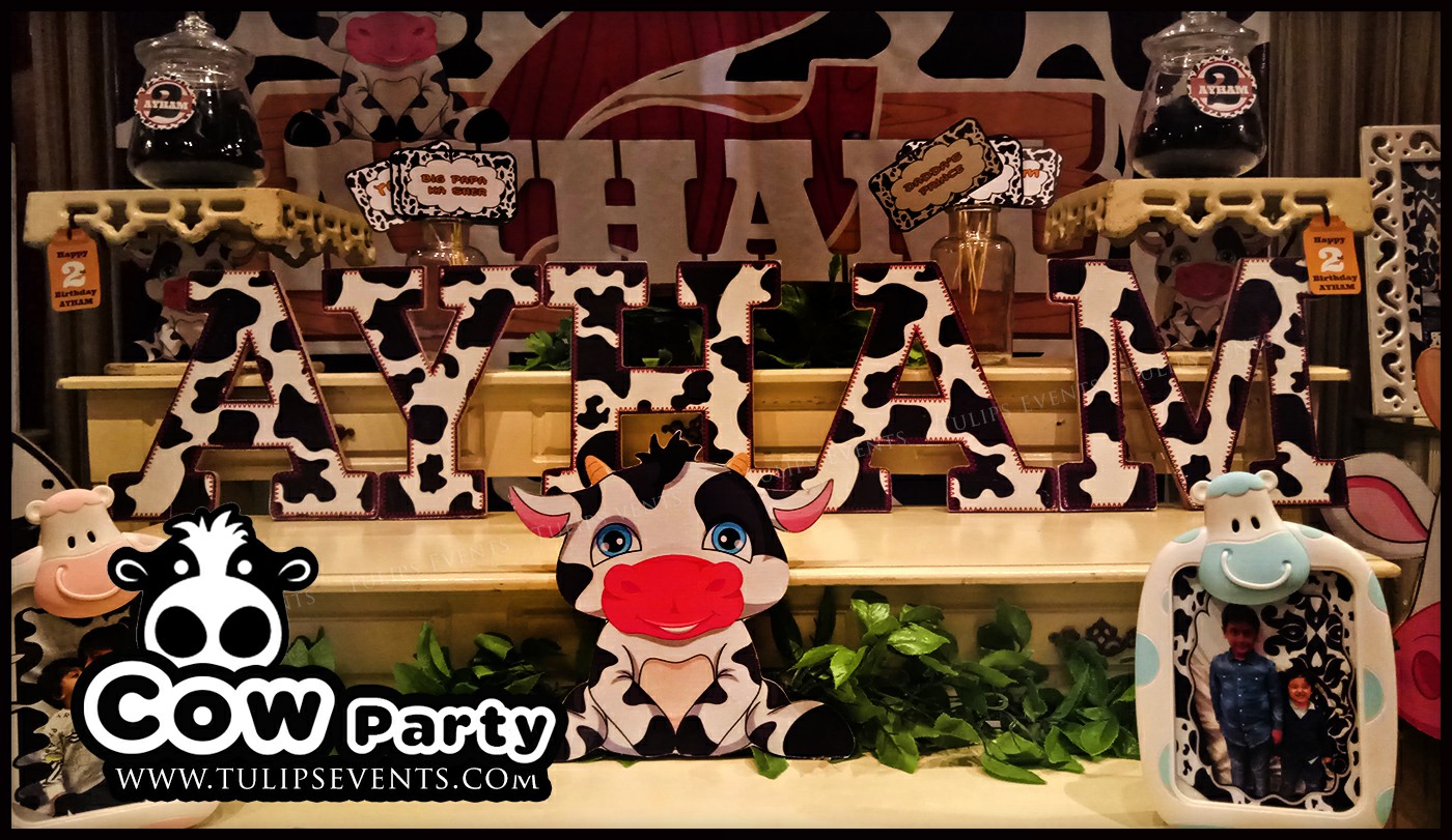 Cow Theme Birthday Party ideas in Pakistan (5)