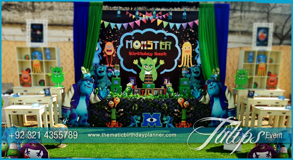 Cute Little Monster Theme Party Ideas in Pakistan (40)