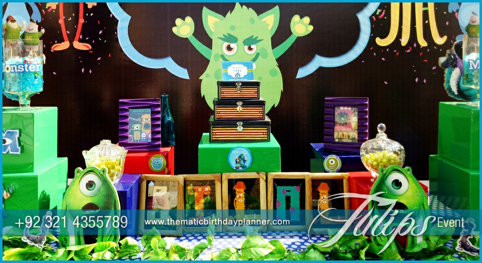 Cute Little Monster Theme Party Ideas in Pakistan (9)