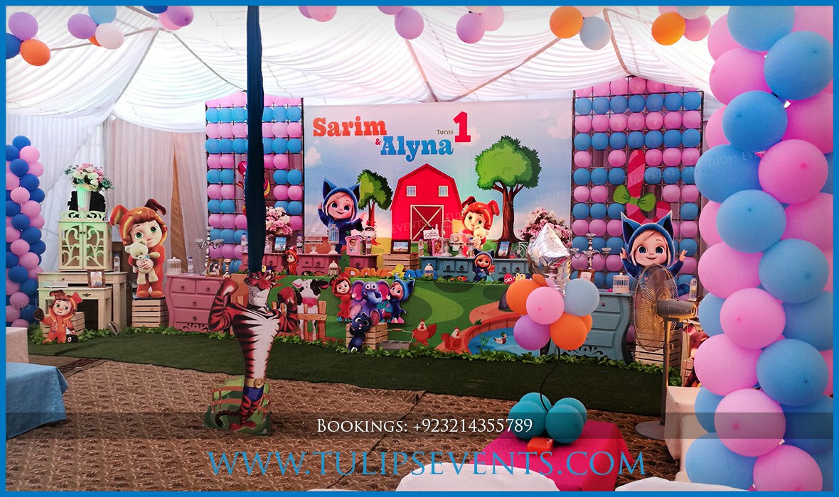 Dave and Ava Theme First Birthday Party ideas in Pakistan (33)