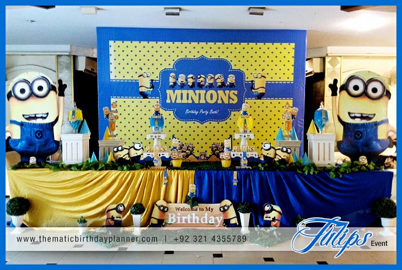 Despicable Me minions party theme ideas in Pakistan (2)