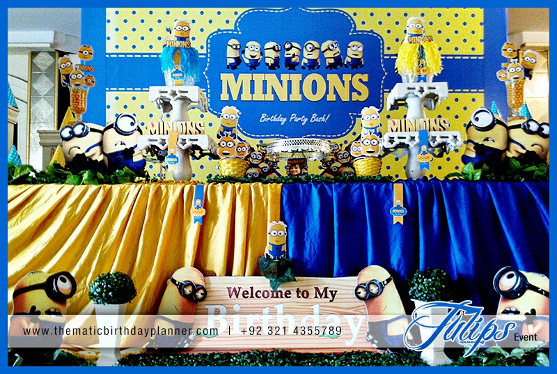 Despicable Me minions party theme ideas in Pakistan (4)