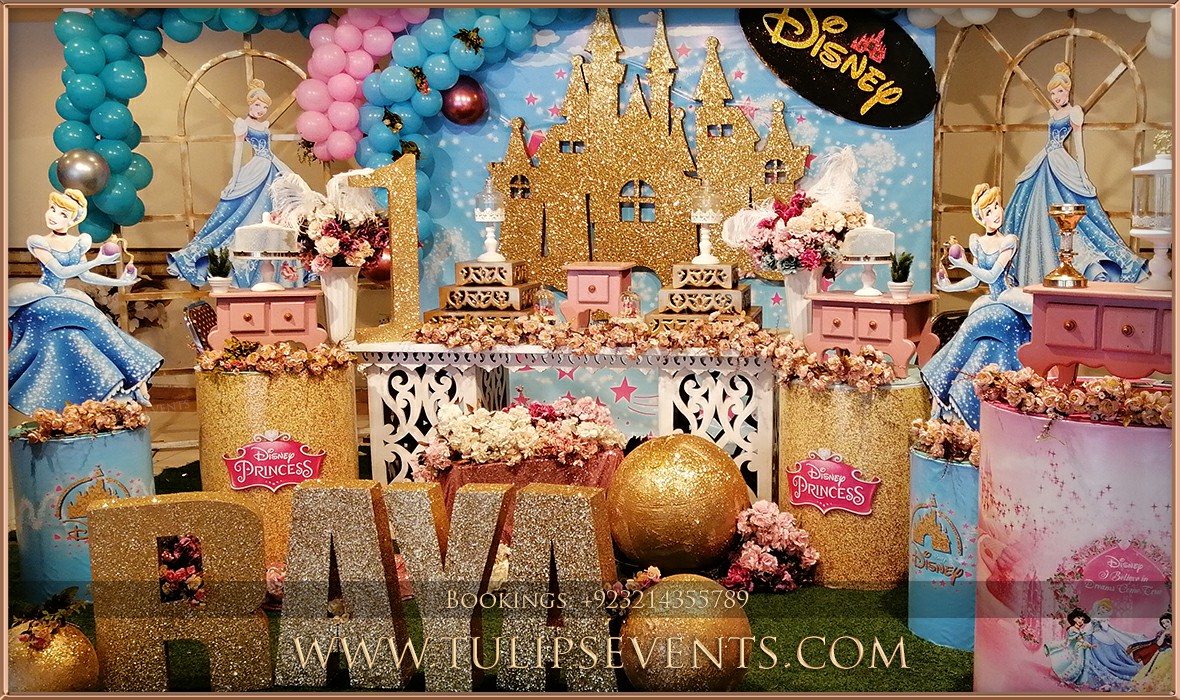 Disney Princess Theme First Birthday Party ideas in Pakistan (5)