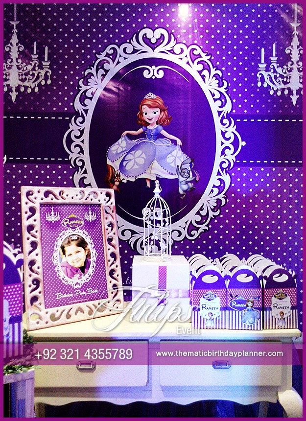 Disney Sofia First Birthday Ideas for Girls in Pakistan (13)