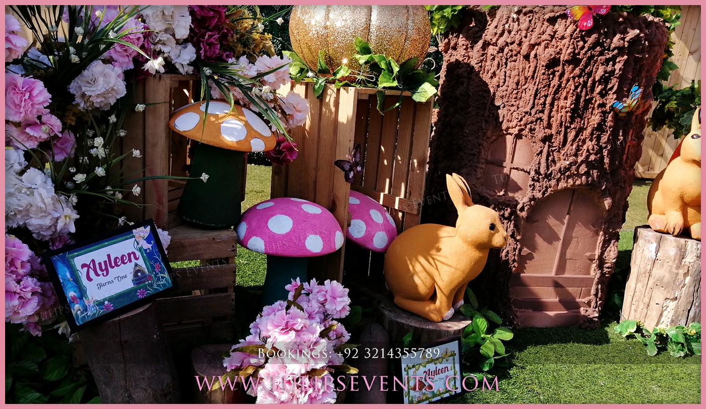 Enchanted Fairy Garden Theme Party Planner in Pakistan (27)