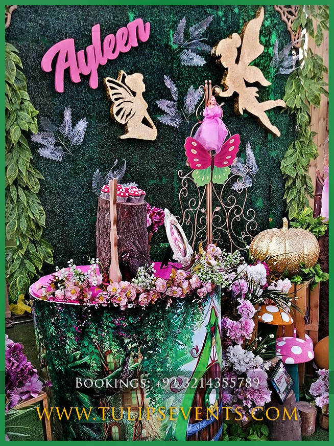 Enchanted Fairy Garden Theme Party Planner in Pakistan (41)