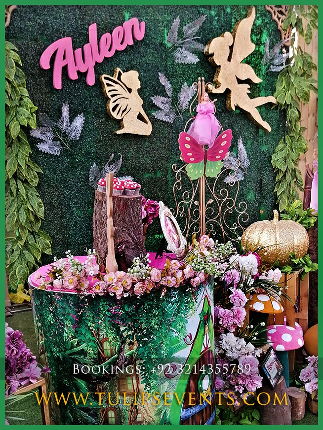 Enchanted Fairy Garden Theme Party Planner in Pakistan (42)