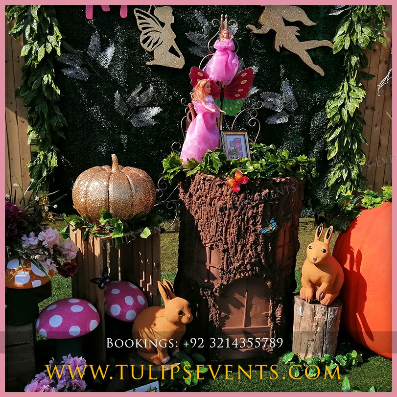 Enchanted Fairy Garden Theme Party Planner in Pakistan (9)