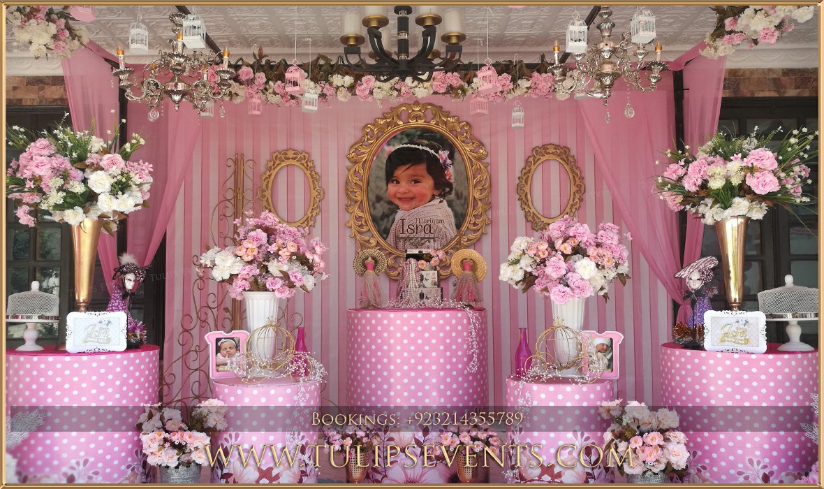 Fairy Princess Birthday 1st birthday party decor ideas in Pakistan (16)