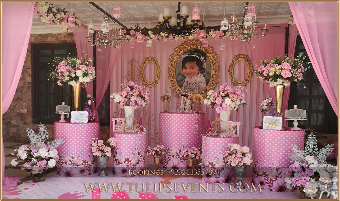 Fairy Princess Birthday 1st birthday party decor ideas in Pakistan (28)