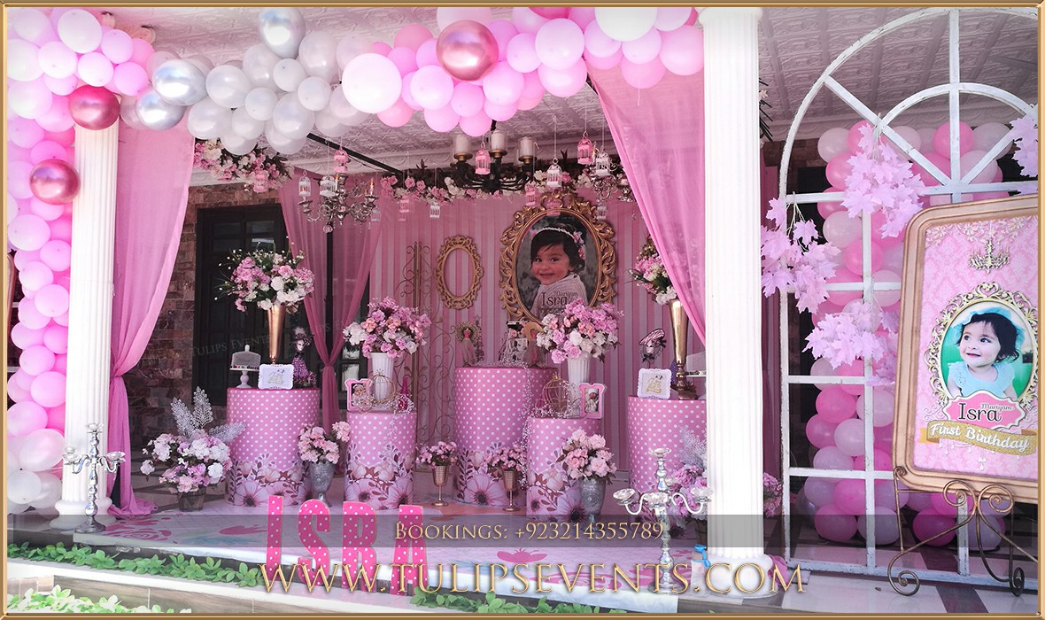 Fairy Princess Birthday 1st birthday party decor ideas in Pakistan (44)