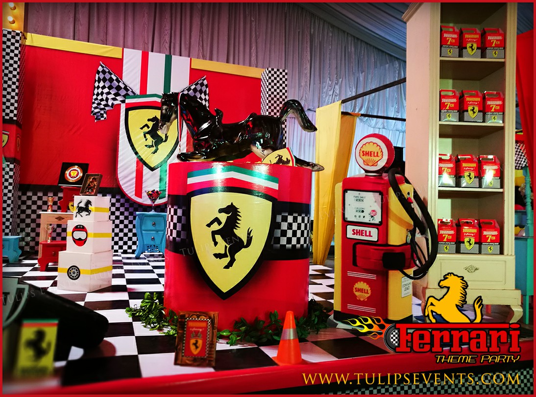 Ferrari Themed 1st Birthday Party Planner in Lahore Pakistan (1)