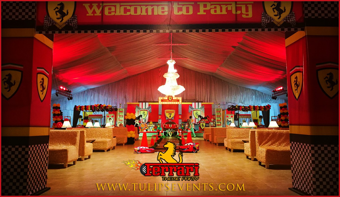 Ferrari Themed 1st Birthday Party Planner in Lahore Pakistan (11)