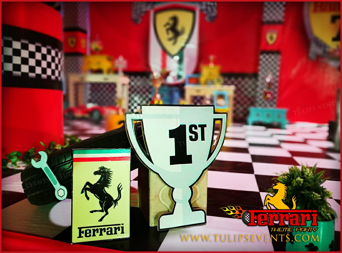 Ferrari Themed 1st Birthday Party Planner in Lahore Pakistan (6)