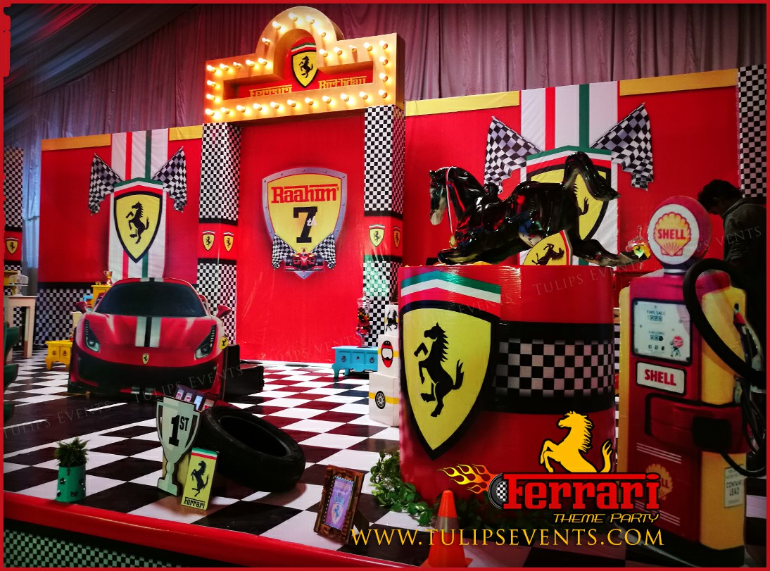 Ferrari Themed 1st Birthday Party Planner in Lahore Pakistan (7)