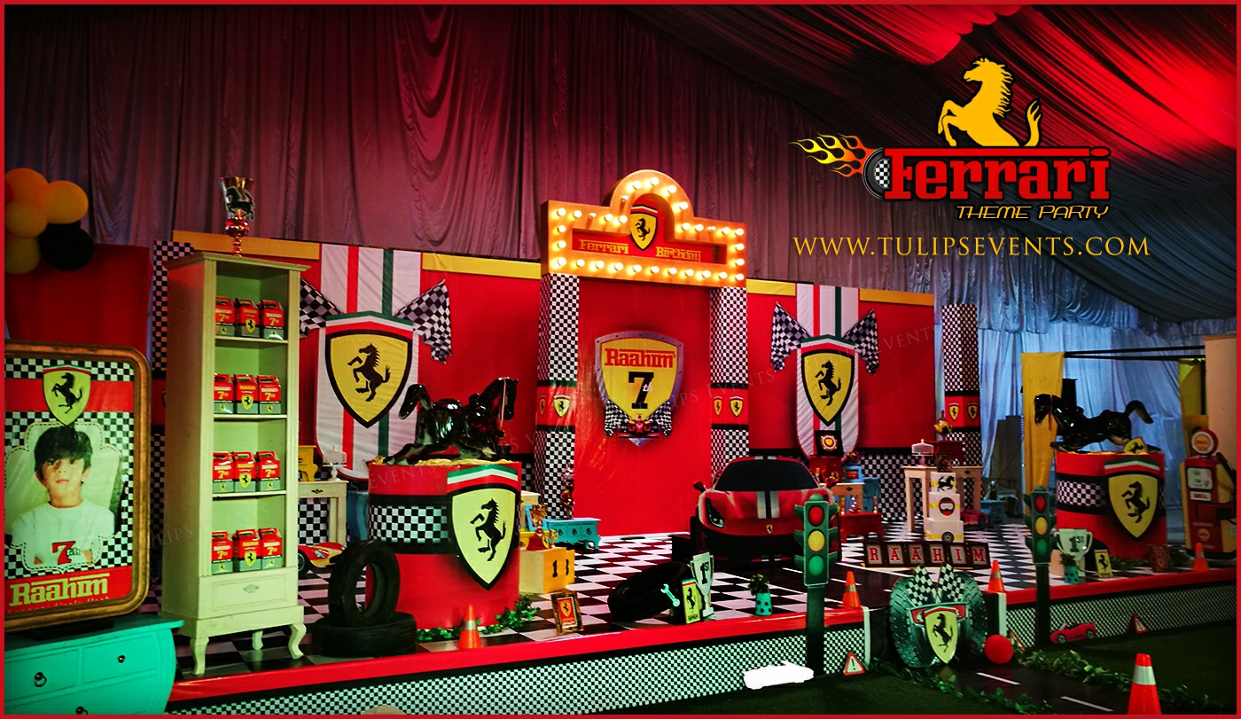 Ferrari Themed 1st Birthday Party Planner in Lahore Pakistan (8)