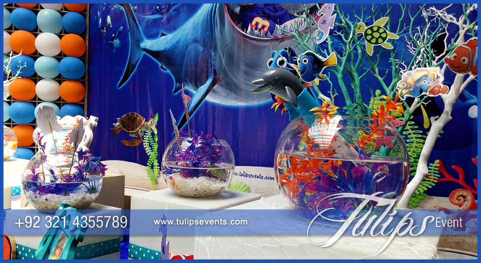 Finding Nemo Theme Party Decoration Ideas in Pakistan (13)