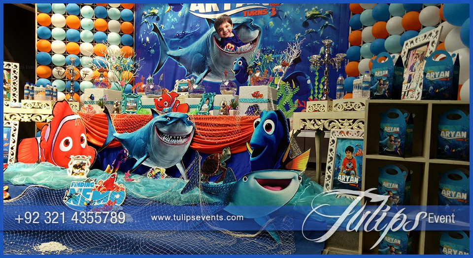 Finding Nemo Theme Party Decoration Ideas in Pakistan (17)