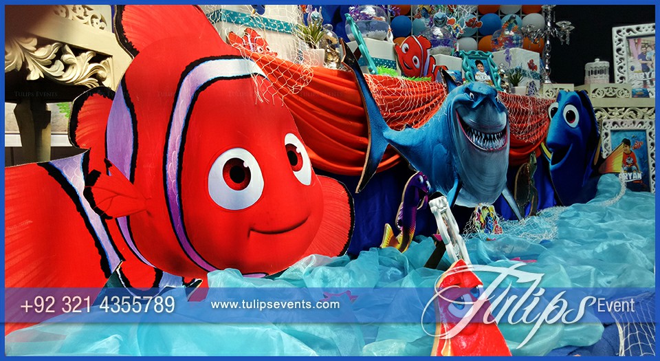 Finding Nemo Theme Party Decoration Ideas in Pakistan (3)