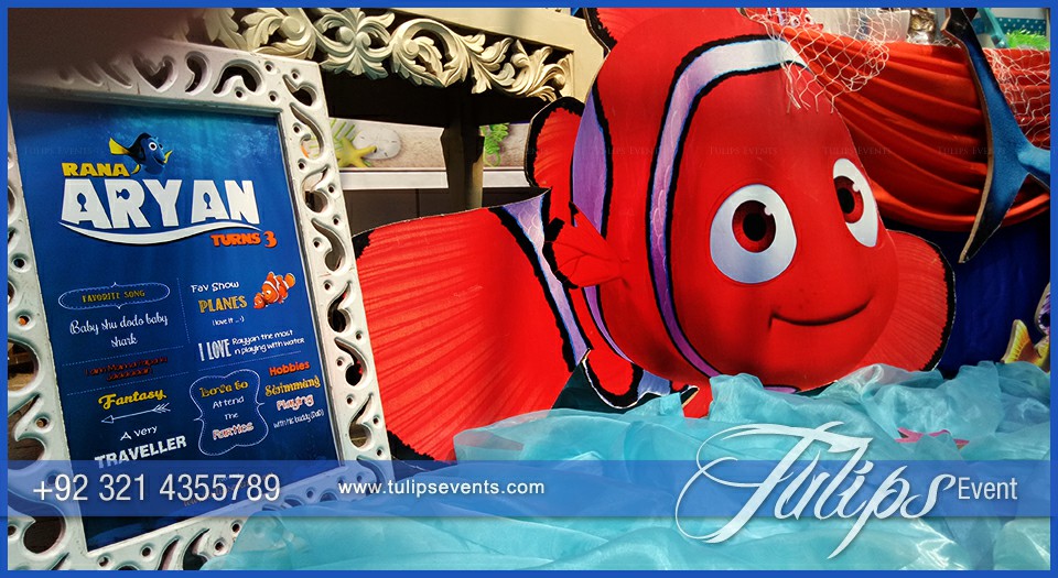 Finding Nemo Theme Party Decoration Ideas in Pakistan (4)