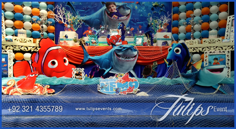 Finding Nemo Theme Party Decoration Ideas in Pakistan (5)