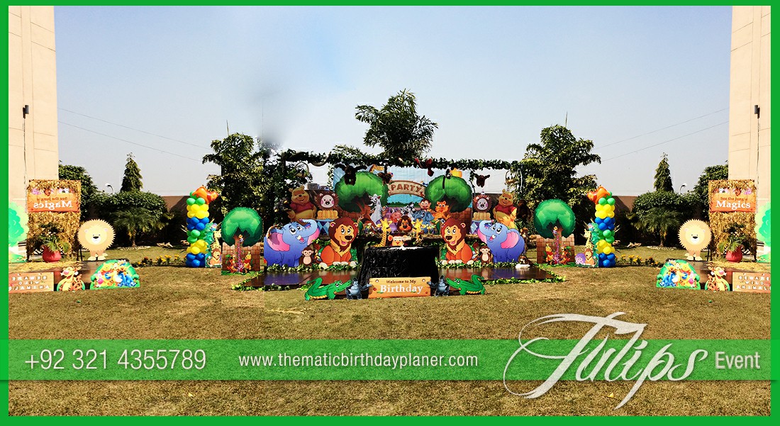 Jungle Safari Animals Baby Shower Party Organizer in Pakistan (14)