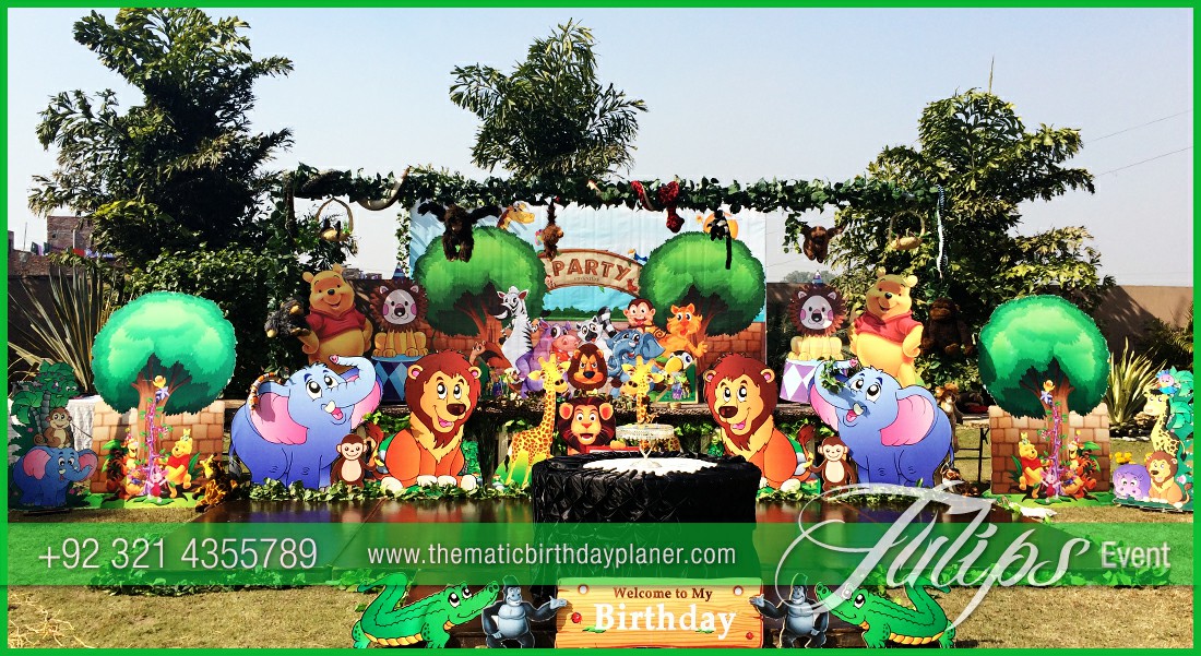 Jungle Safari Animals Baby Shower Party Organizer in Pakistan (3)