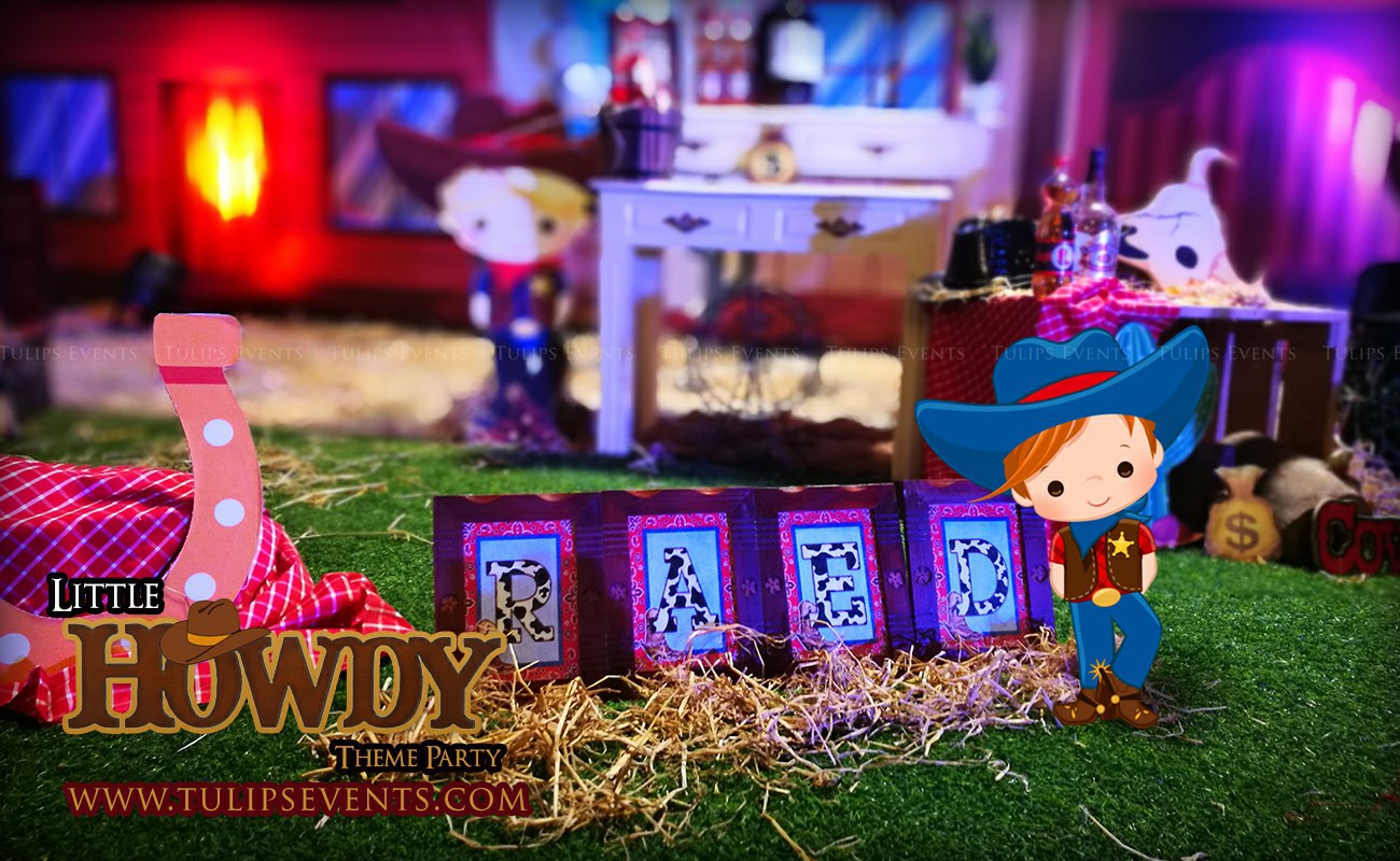 Little Cowboy Howdy Party Theme decoration ideas in Pakistan (6)