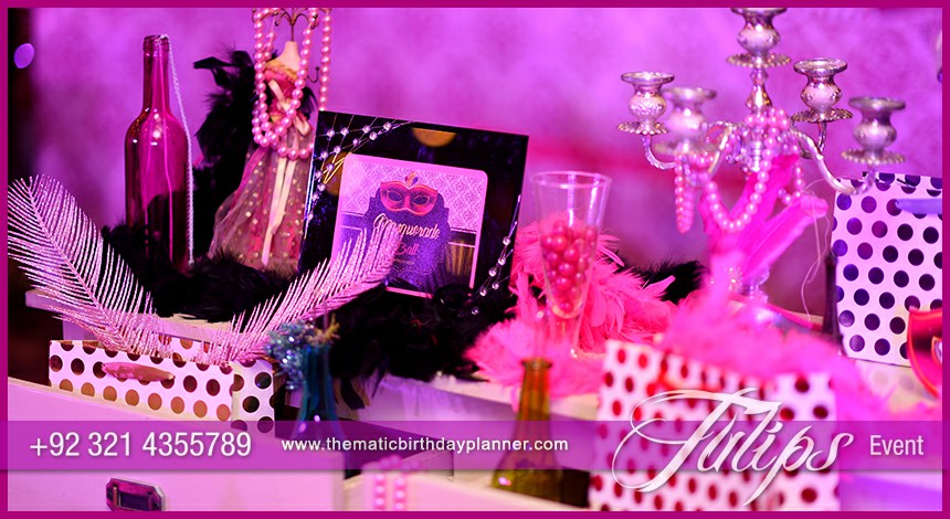 Masquerade Ball Party Theme Decoration ideas in Pakistan (11)