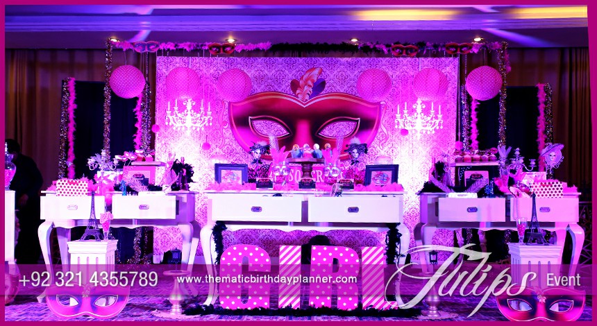 Masquerade Ball Party Theme Decoration ideas in Pakistan (2)