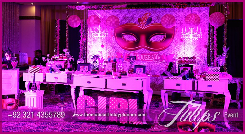 Masquerade Ball Party Theme Decoration ideas in Pakistan (3)