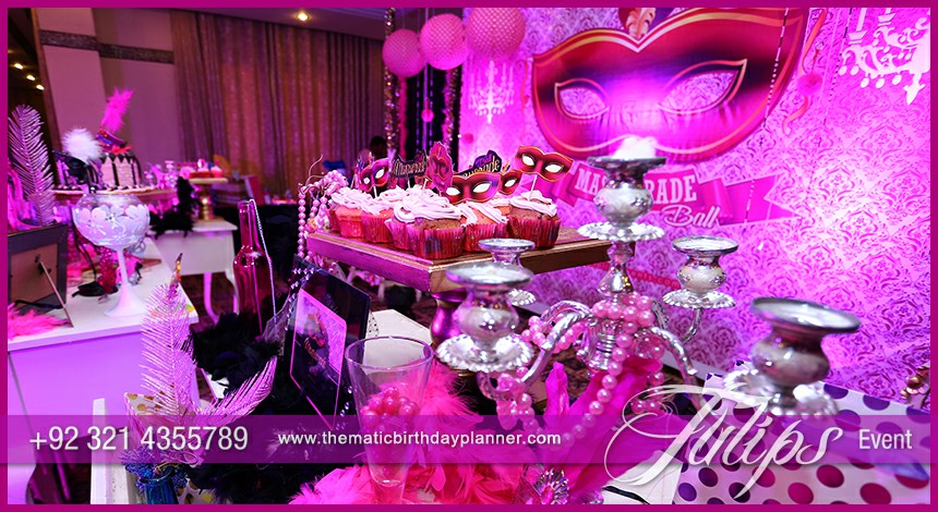 Masquerade Ball Party Theme Decoration ideas in Pakistan (8)