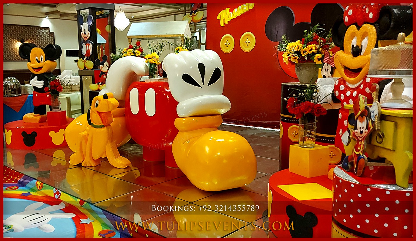 Mickey Mouse Clubhouse Themed Birthday Party Planner Pakistan (6)