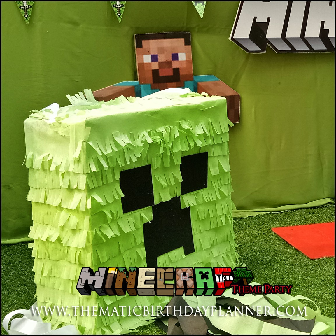 Minecraft Birthday Party Theme Decoration ideas in Pakistan (13)