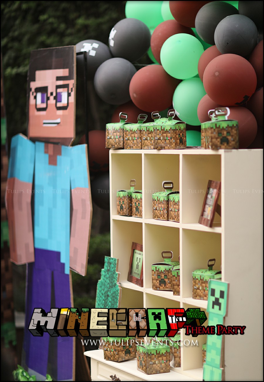 Minecraft Birthday Party Theme Decoration ideas in Pakistan (32)