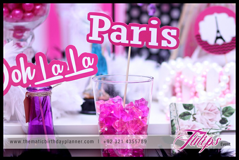 Ooh La La Paris theme girls party ideas in Pakistan (7)