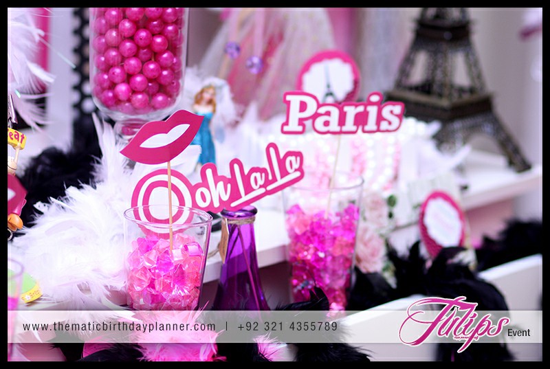 Ooh La La Paris theme girls party ideas in Pakistan (9)