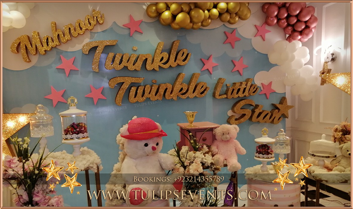 Pastel Twinkle Twinkle Little Star Birthday Decor Ideas (5)