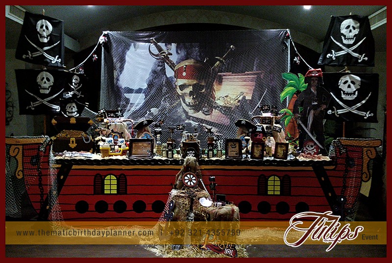 Pirate party ideas by tulips events in Pakistan (15)