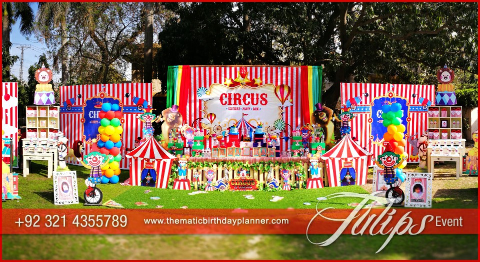 Plan Carnival Theme Birthday Party decorations in Pakistan (11)