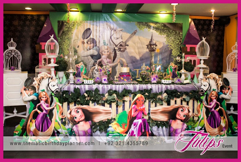 Rapunzel Tangled Birthday Party planning Ideas in Pakistan (1)