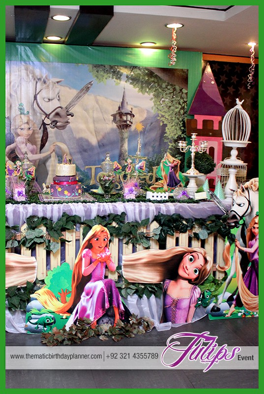 Rapunzel Tangled Birthday Party planning Ideas in Pakistan (6)