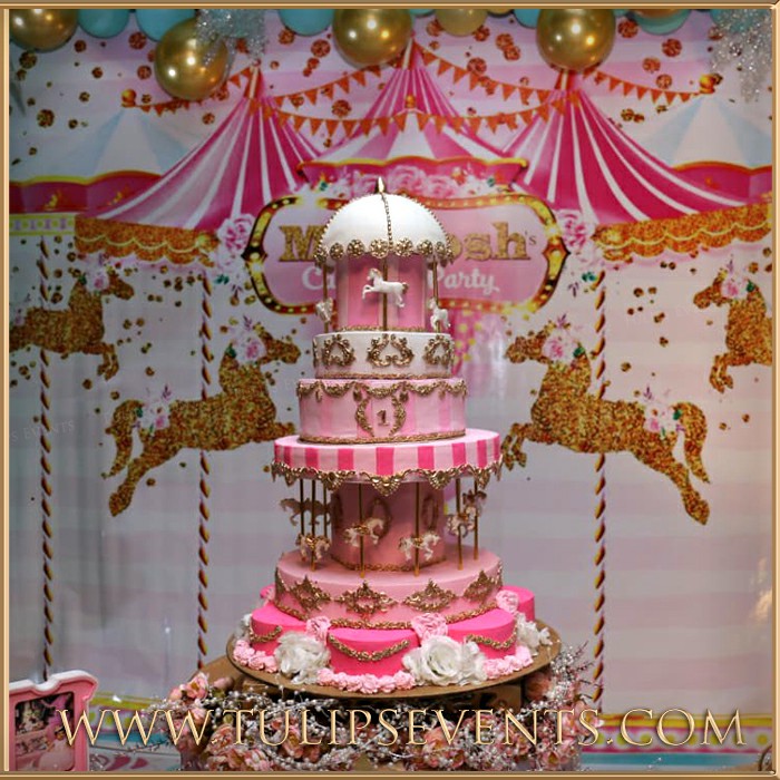 Royal Carousel Theme Birthday Party Planner Pakistan (53)