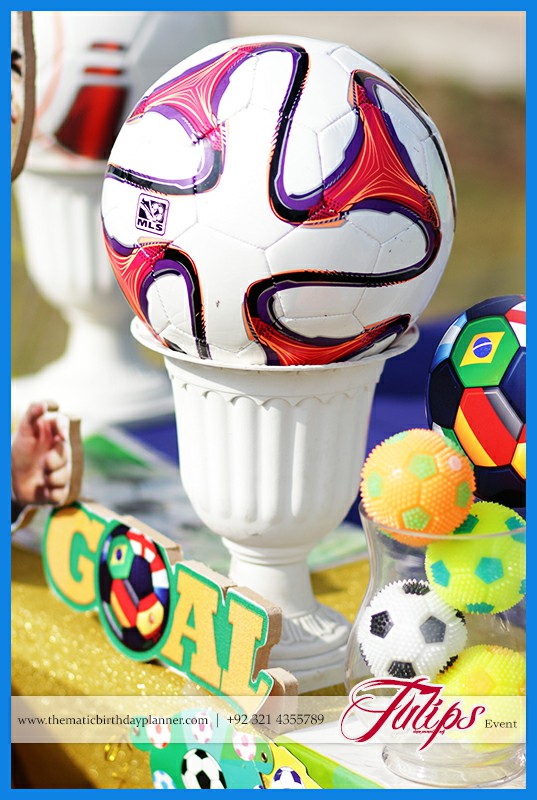 Soccer birthday football party theme ideas in Pakistan (14)