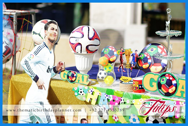 Soccer birthday football party theme ideas in Pakistan (5)