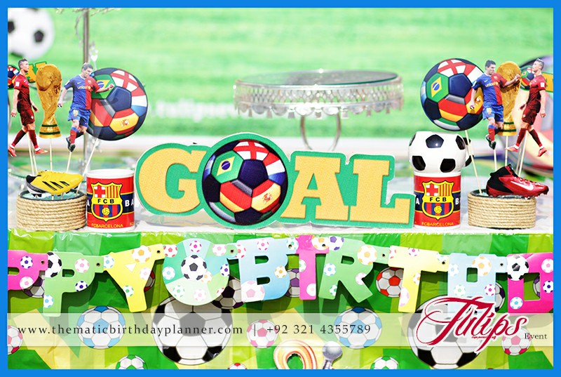 Soccer birthday football party theme ideas in Pakistan (6)