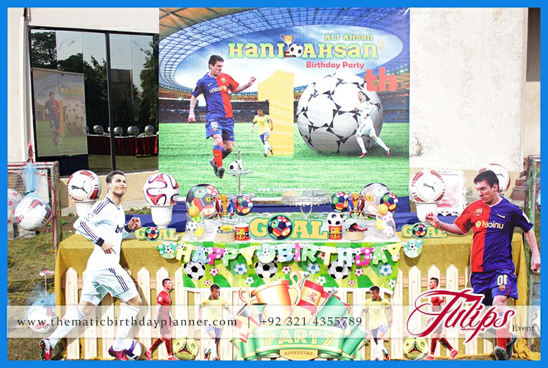 Soccer birthday football party theme ideas in Pakistan (8)