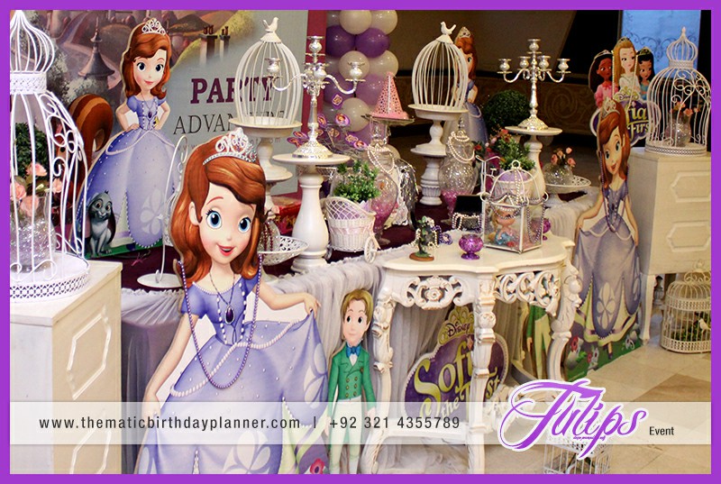 Sofia the first birthday party ideas for girls in Pakistan (10)