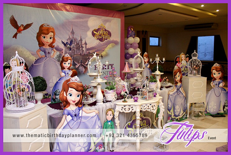 Sofia the first birthday party ideas for girls in Pakistan (9)