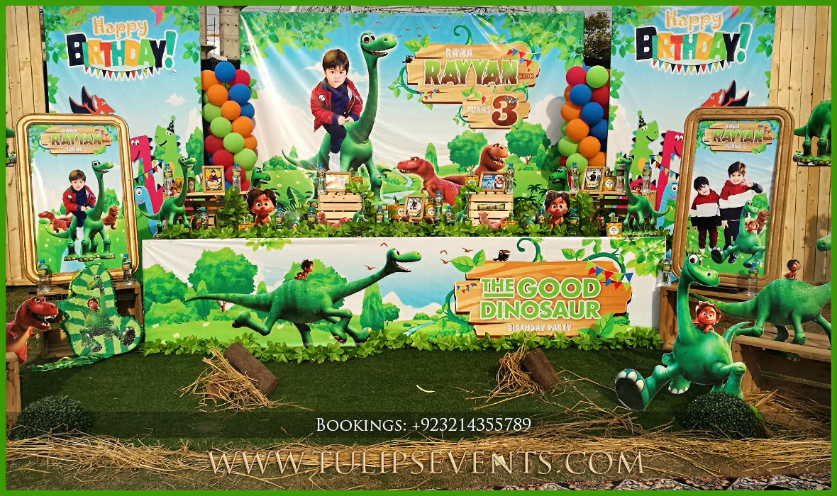 The Good Dinosaur Theme Birthday Party Planner in Pakistan (4)